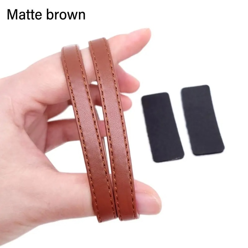 Convenient Anti-Loose Adjustable Detachable Fashion Leather Fixed Shoes Strap for Women, High Heels Shoelaces