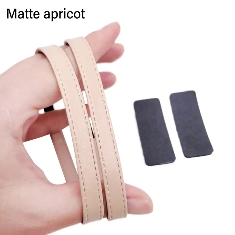 Convenient Anti-Loose Adjustable Detachable Fashion Leather Fixed Shoes Strap for Women, High Heels Shoelaces