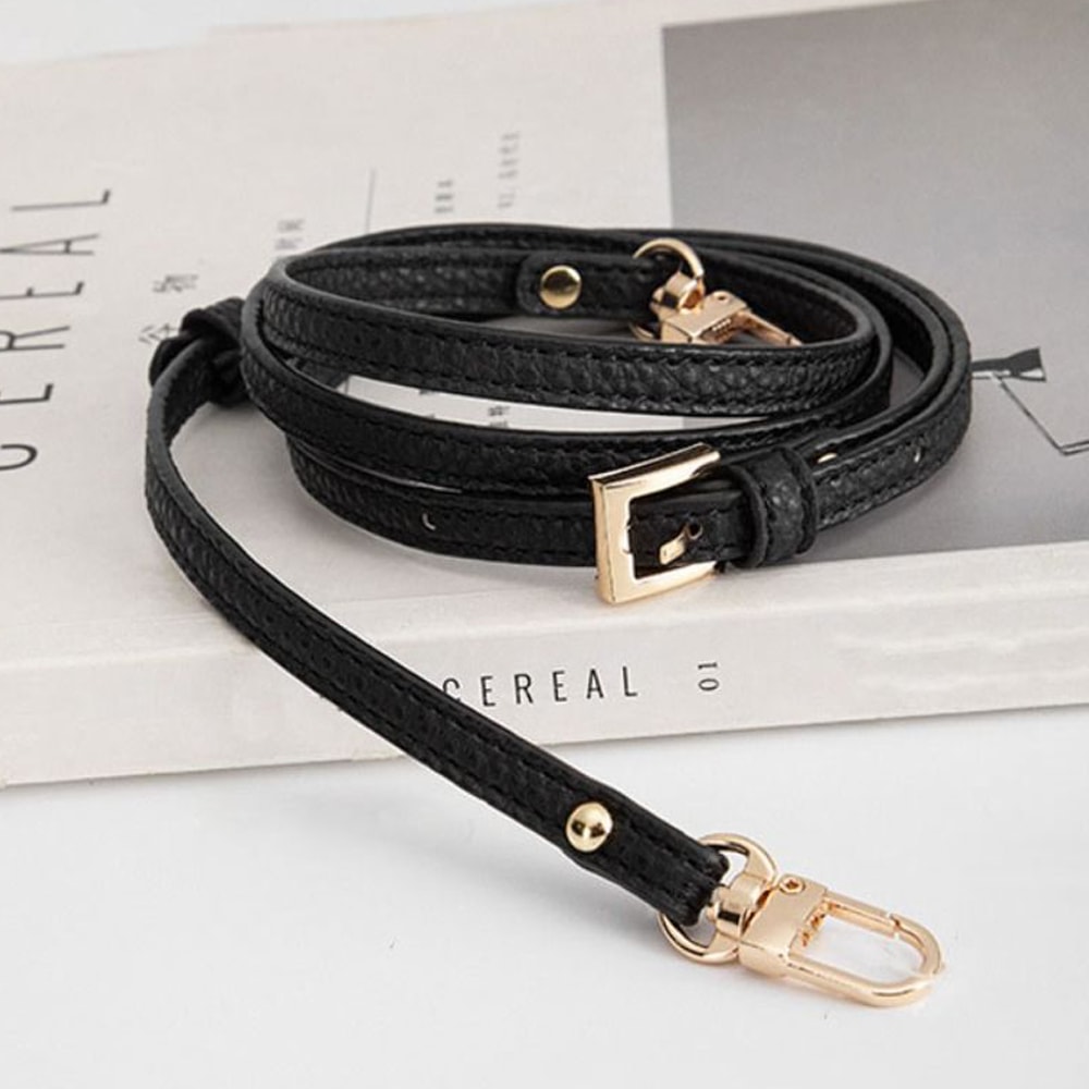 Fashion Leather Shoulder Strap for Longchamp Mini Bag, Crossbody Bags, Handbag Replacement Straps