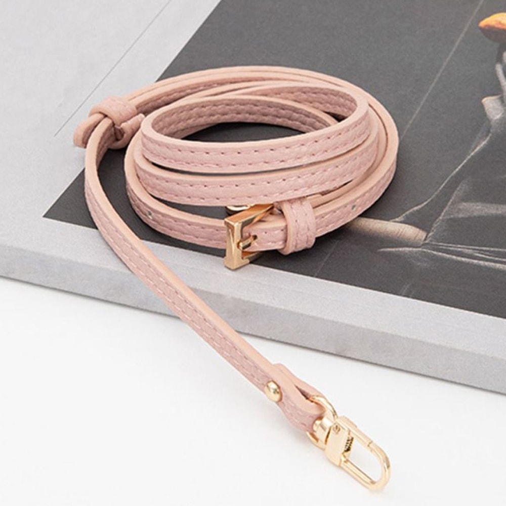 Fashion Leather Shoulder Strap for Longchamp Mini Bag, Crossbody Bags, Handbag Replacement Straps