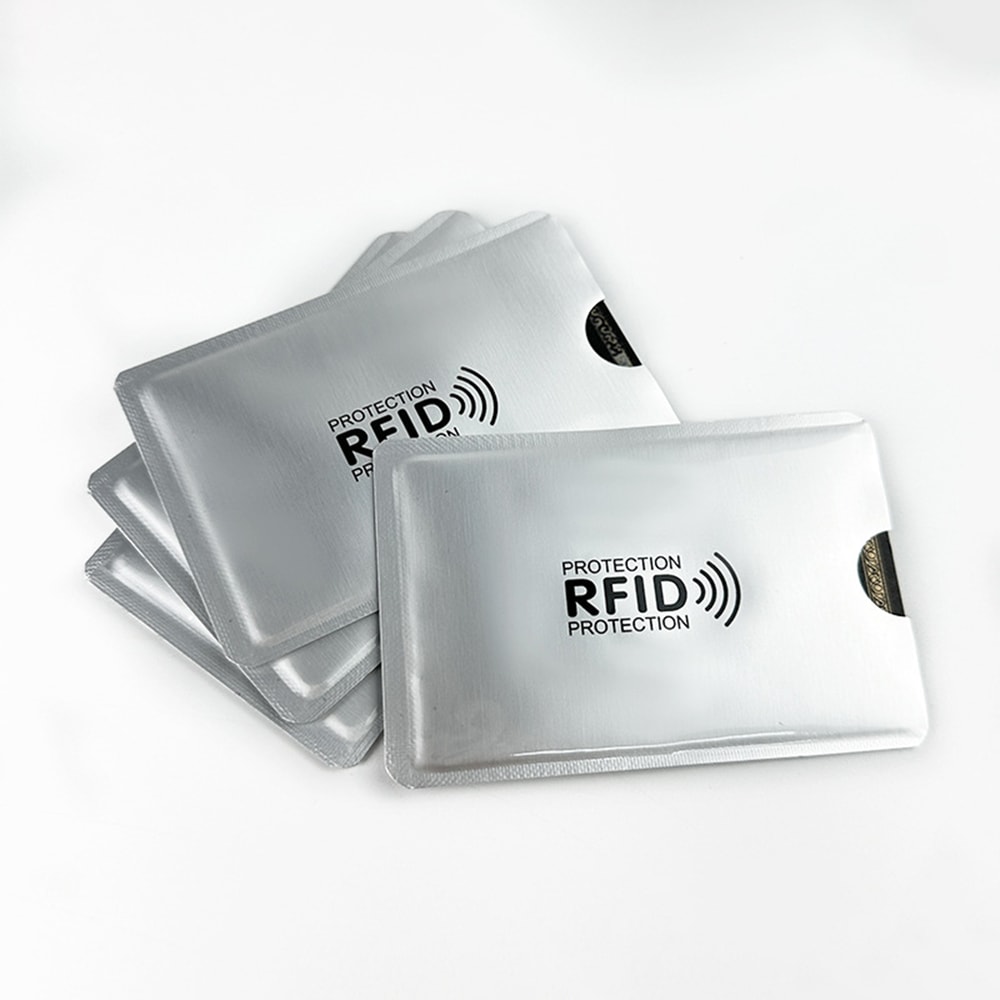 Portable RFID Blocking Sleeves, Multi-color Credit Card Protector, Protect Your Cards From Electronic Theft