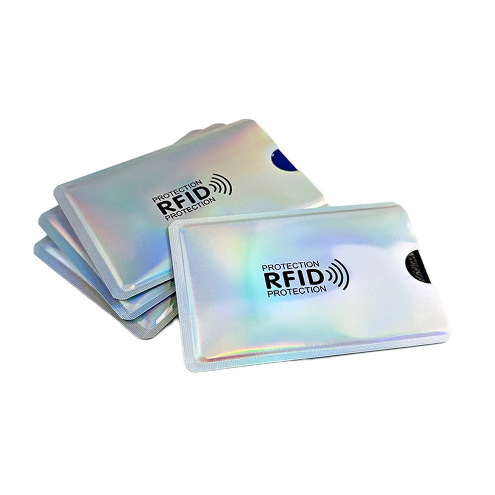 Portable RFID Blocking Sleeves, Multi-color Credit Card Protector, Protect Your Cards From Electronic Theft