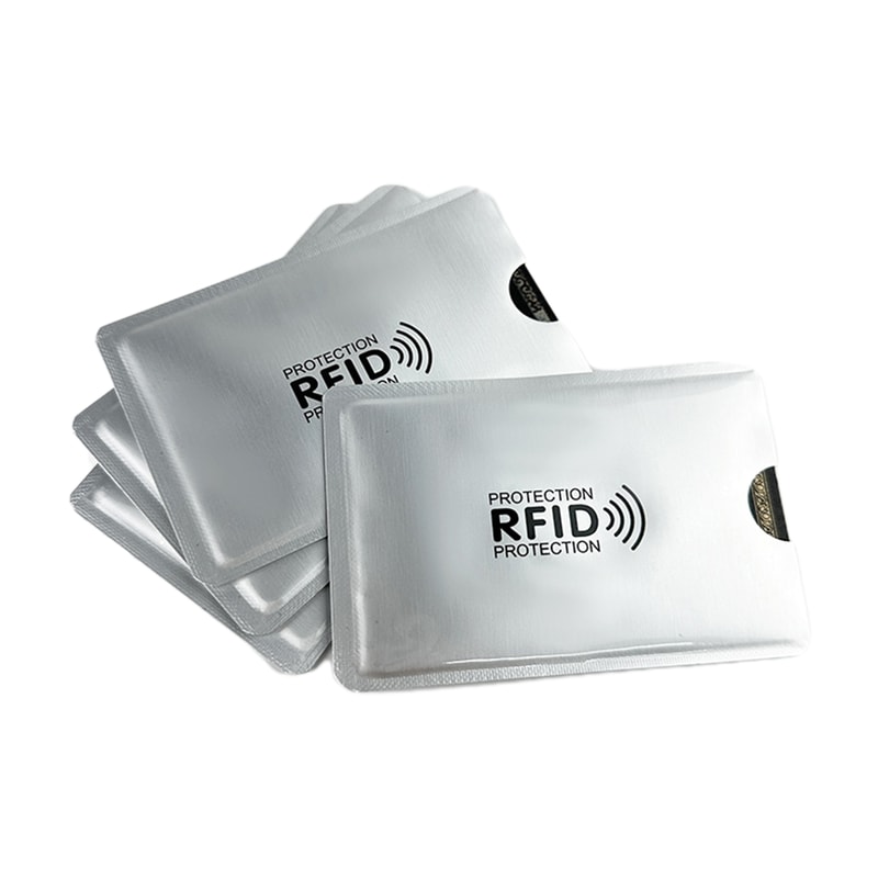 Portable RFID Blocking Sleeves, Multi-color Credit Card Protector, Protect Your Cards From Electronic Theft