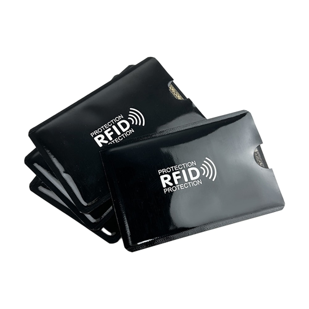 Portable RFID Blocking Sleeves, Multi-color Credit Card Protector, Protect Your Cards From Electronic Theft