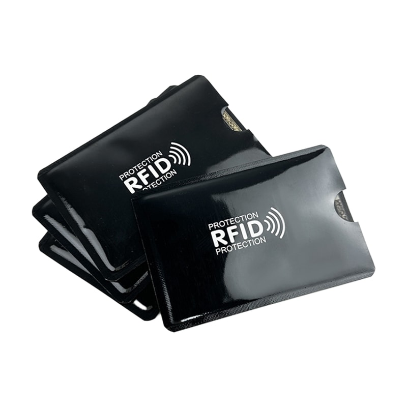 Portable RFID Blocking Sleeves, Multi-color Credit Card Protector, Protect Your Cards From Electronic Theft