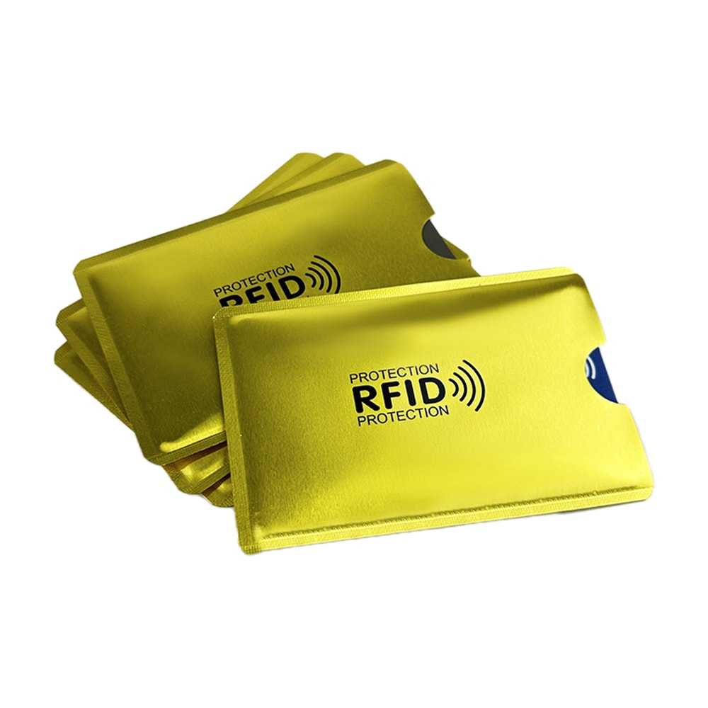 Portable RFID Blocking Sleeves, Multi-color Credit Card Protector, Protect Your Cards From Electronic Theft