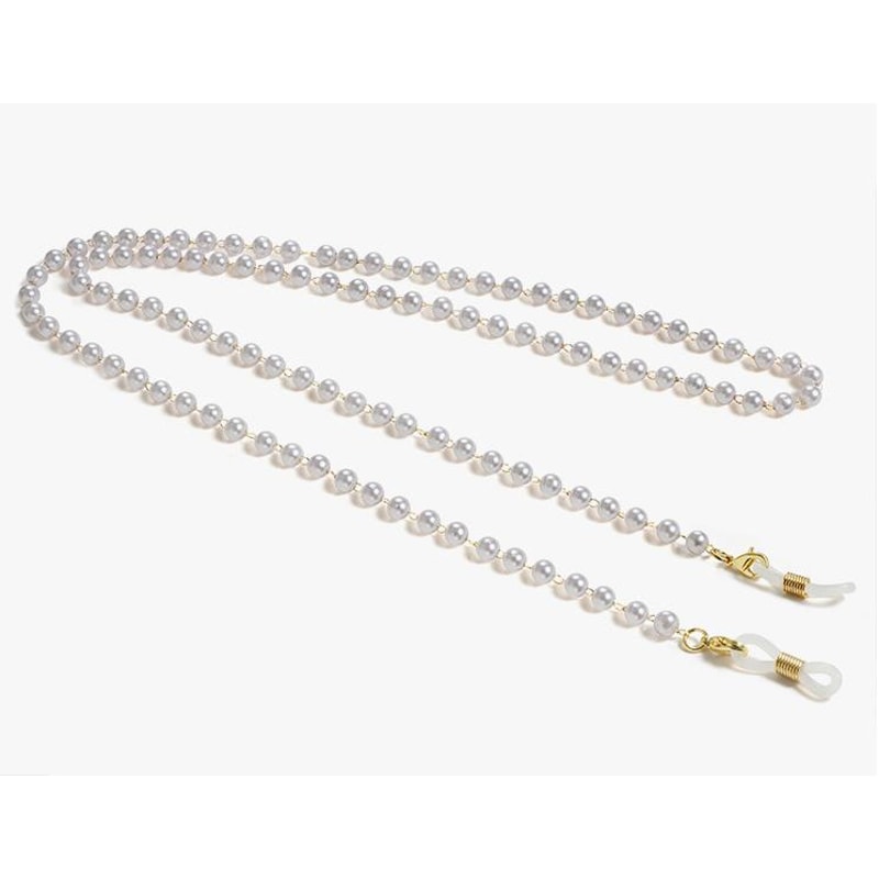 Pearl Chain for Sunglasses, Lanyard Fashion Glasses Chain for Women, Neck Strap Cords Casual Accessories