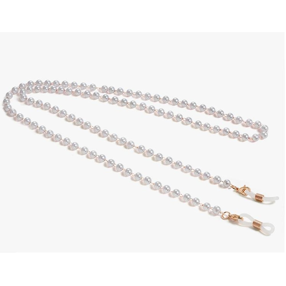 Pearl Chain for Sunglasses, Lanyard Fashion Glasses Chain for Women, Neck Strap Cords Casual Accessories