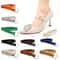 Women High Heels Adjustable Elastic Shoe Strap Belt U-shaped Pearl Lazy Shoelace Anti-drop Heels Accessories