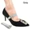 Women High Heels Adjustable Elastic Shoe Strap Belt U-shaped Pearl Lazy Shoelace Anti-drop Heels Accessories