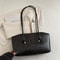 Fashion New Large Capacity Work Shoulder Bag, PU Leather Tote Bag, Solid Color Simple Lady Handbags for Women
