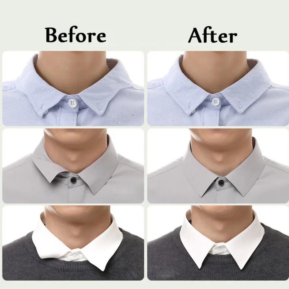 Self Adhesive Collar Styling Tape Shirt Neck Protector Pads Collar Support Pads For Men And Women 1