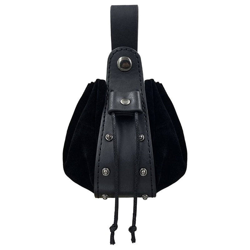 Hangable Belt Waist Bag, Durable Drawstring Design, Viking Medieval Fanny Pack, Vintage Coin Purse, Portable Waist Bag