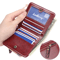 Mini Women Wallets Fashion PU Leather Vertical Square Shape Female Purse Coin Holder Card Wallet 3