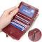 Mini Women Wallets Fashion PU Leather Vertical Square Shape Female Purse Coin Holder Card Wallet 3