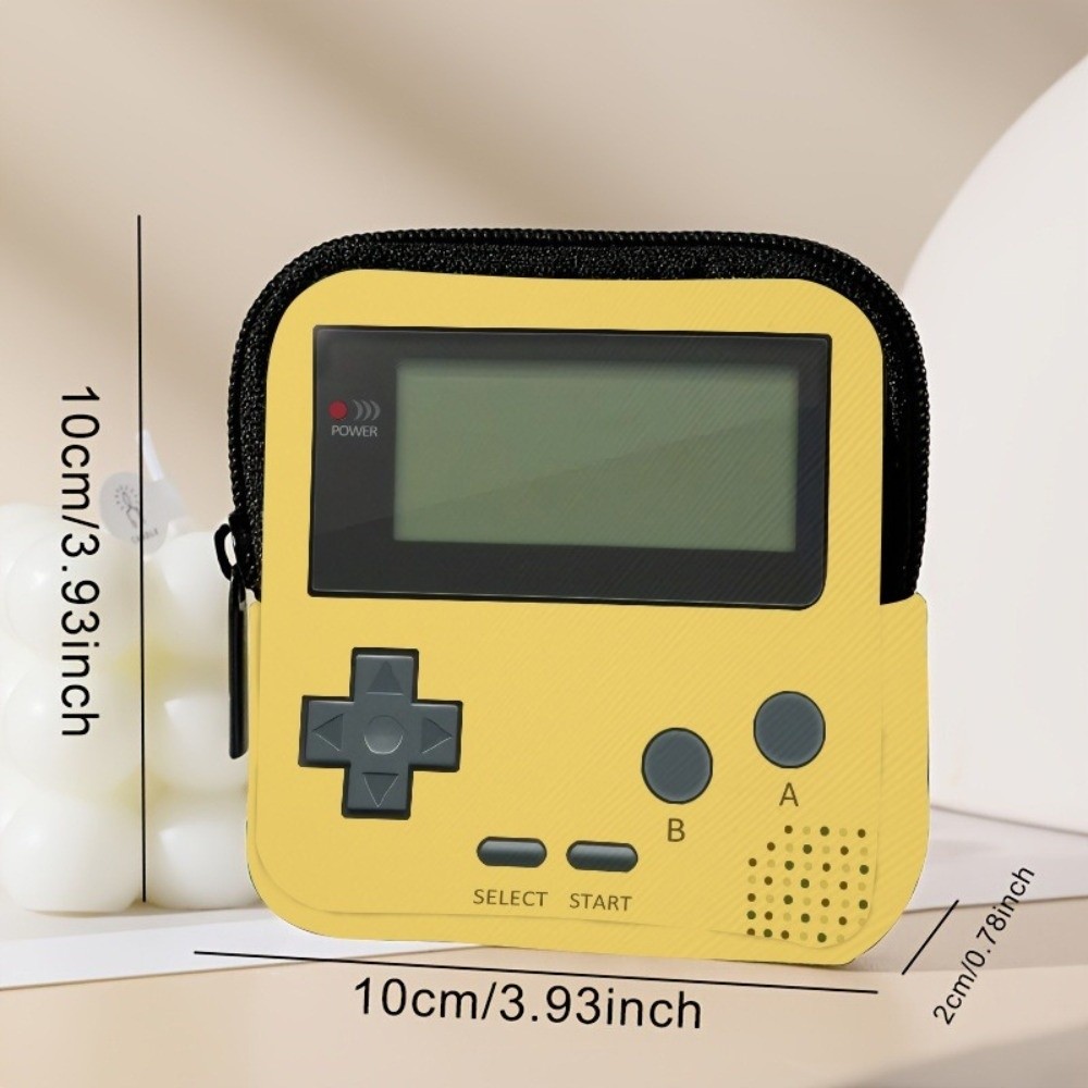 Mini Coin Purse, Cat Print Lightweight Waterproof Earphone Bag, Multiple Styles Artificial Leather Wallet, Friends Gift