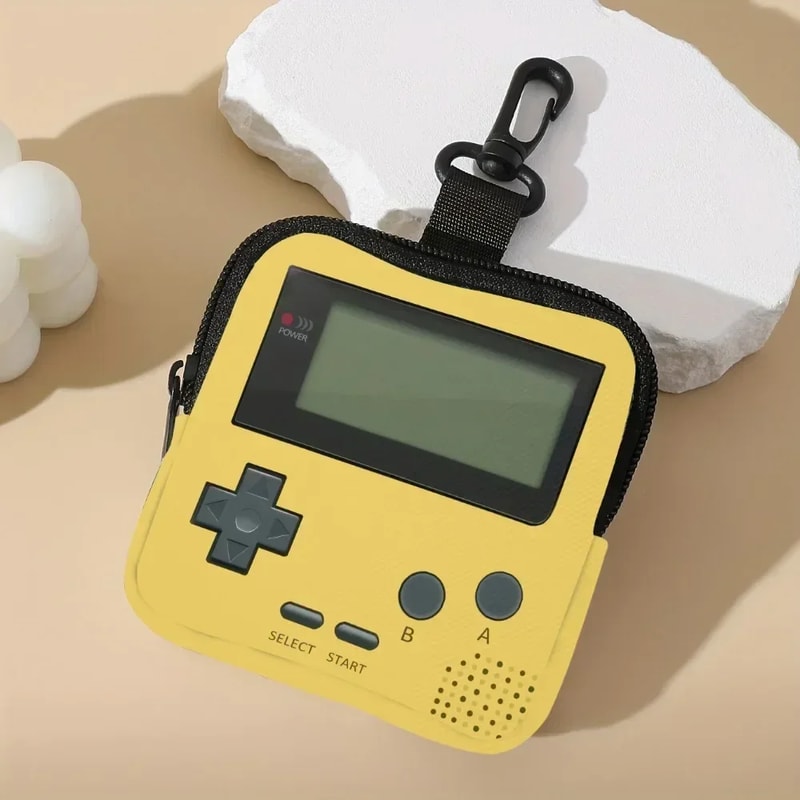 Mini Coin Purse, Cat Print Lightweight Waterproof Earphone Bag, Multiple Styles Artificial Leather Wallet, Friends Gift