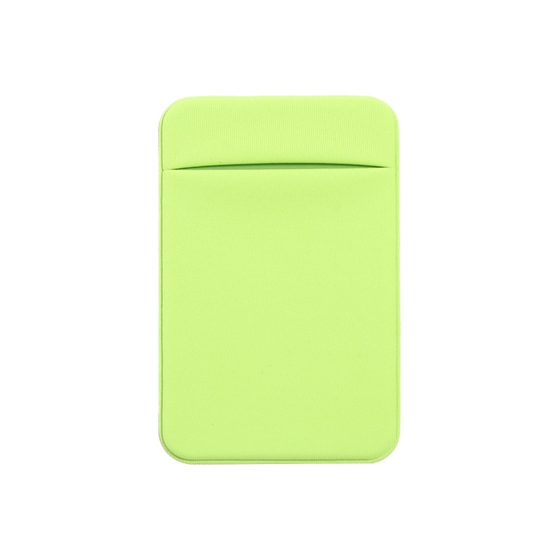 Fashion Elastic Cell Phone Card Holder, Mobile Phone Wallet Case, Credit ID Card Holder Adhesive Sticker Pocket