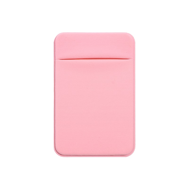 Fashion Elastic Cell Phone Card Holder, Mobile Phone Wallet Case, Credit ID Card Holder Adhesive Sticker Pocket