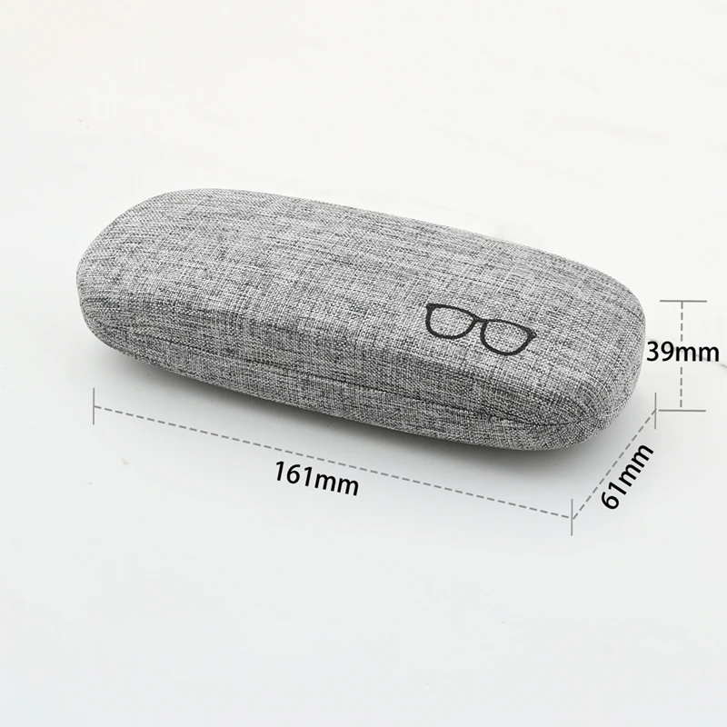 High Quality Glasses Case For Men Women, Linen Cloth Eyeglass Case Cover, Portable Spectacles Box Holder