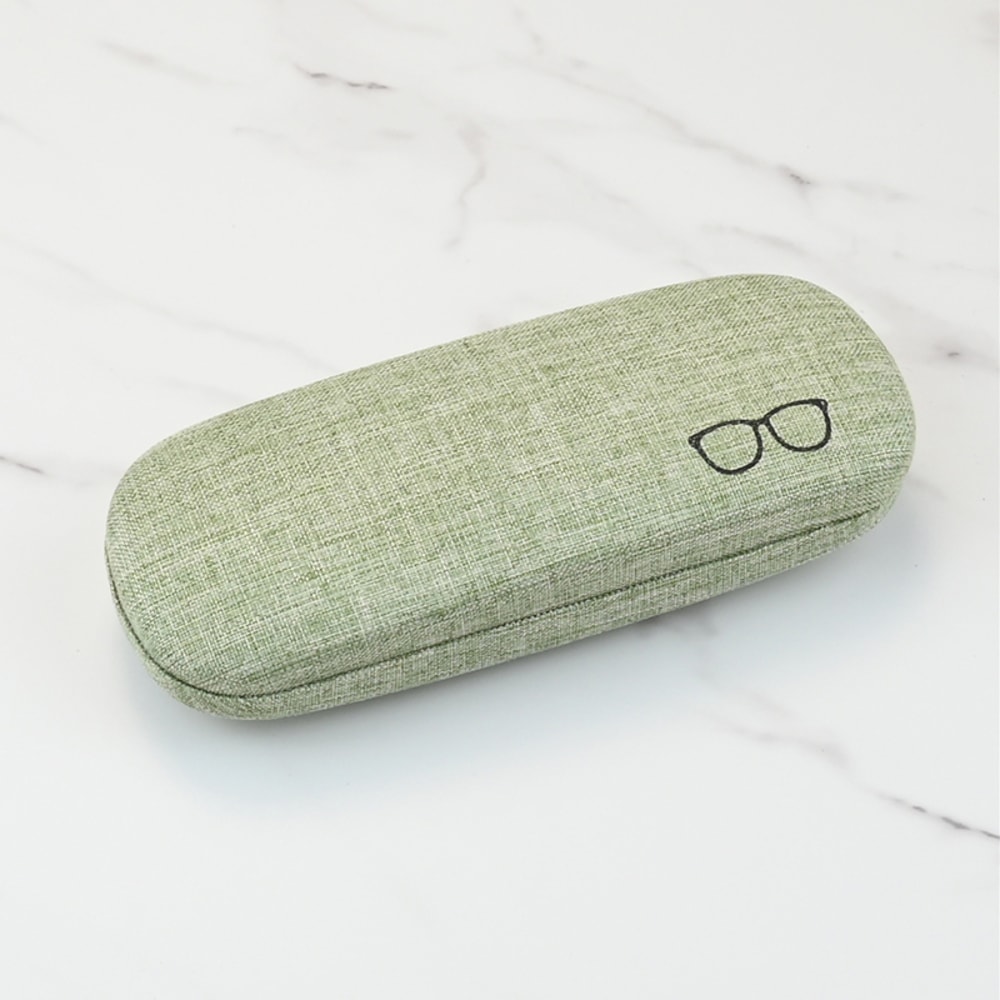 High Quality Glasses Case For Men Women, Linen Cloth Eyeglass Case Cover, Portable Spectacles Box Holder