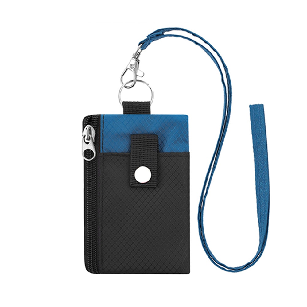 Slim Zip Card Wallet Waterproof Badge Holder With ID Window AntiTheft Keychain Travel Wallet For Me 4