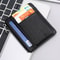 Ultra Thin Card Holder for Men and Women, Genuine Leather Multi-Card Slot Case, Simple ID Packagehouse
