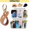 PU Leather Hat Clip, Hands Free Storage Clip, Outdoor Travel Hook, Hat Holder Buckle, Handbag Accessories