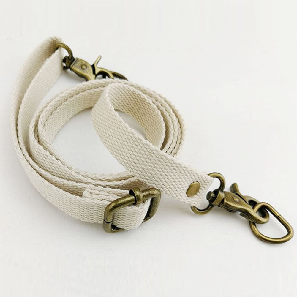 Length Adjustable Canvas Bag Strap, Crossbody Belt, Shoulder Handbags Strap Replacement