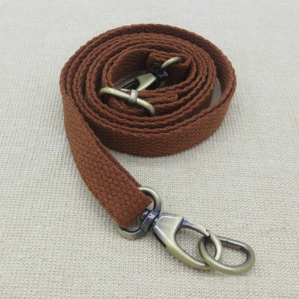 Length Adjustable Canvas Bag Strap, Crossbody Belt, Shoulder Handbags Strap Replacement