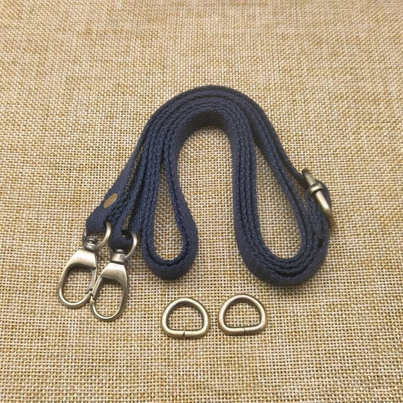 Length Adjustable Canvas Bag Strap, Crossbody Belt, Shoulder Handbags Strap Replacement