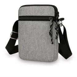 simple mini men sports bag, adjustable shoulder bag, oxford cloth crossbody bag with multiple compartments
