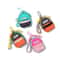 Macaron Cute Wallet Zipper Coin Purse, Kawaii Mini Purse, Kid Coin Pouch, Earphone Car Keys Storage Bag Pendant