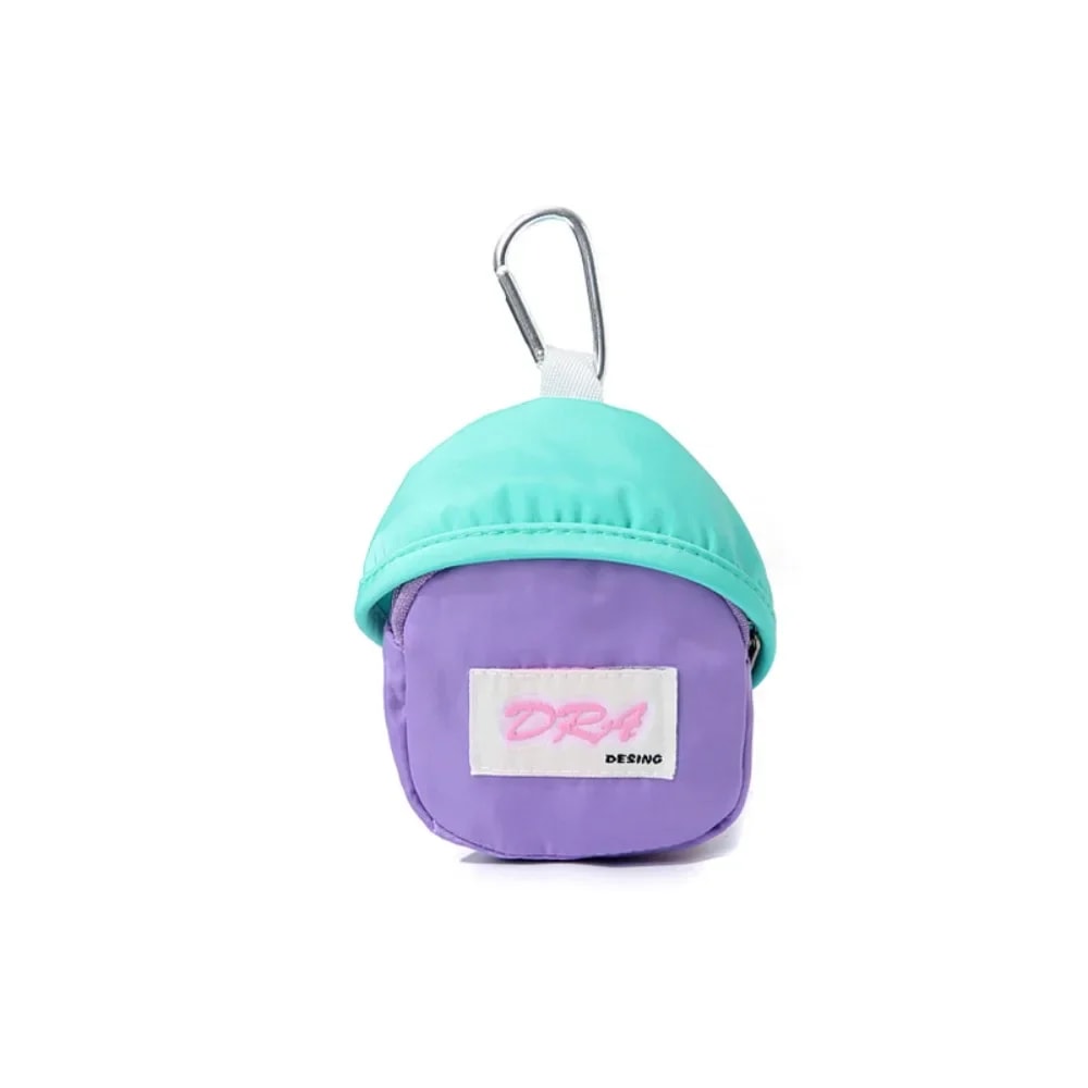 Macaron Cute Wallet Zipper Coin Purse, Kawaii Mini Purse, Kid Coin Pouch, Earphone Car Keys Storage Bag Pendant