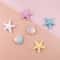DIY Charms for Bag Accessories, Handbag Starfish Shell Decoration for Beach Bags