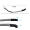 Silicone Glasses Legs Snap-on Replacement for Children's Eyeglasses, Ultra Light Bicolor Silicone Glasses Arm Accessorie