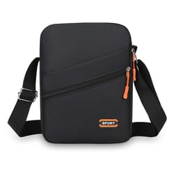 men's bag large capacity waterproof backpack, single shoulder bag, wear-resistant with multiple pockets for business