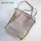 New Fashion INS Style Mesh Shoulder Bag, Transparent Lightweight Handbag, Large Capacity Portable Beach Mesh Shopping