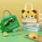 Portable Cartoon Stereoscopic Lunch Bag Thermal Insulated Lunch Box With Oxford Cloth Tote Ideal Fo 2
