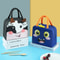 Portable Cartoon Stereoscopic Lunch Bag Thermal Insulated Lunch Box With Oxford Cloth Tote Ideal Fo 3