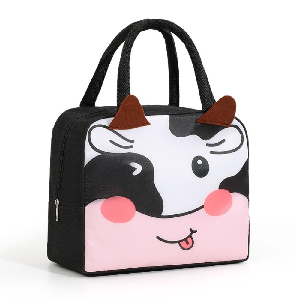 Portable Cartoon Stereoscopic Lunch Bag Thermal Insulated Lunch Box With Oxford Cloth Tote Ideal Fo 9