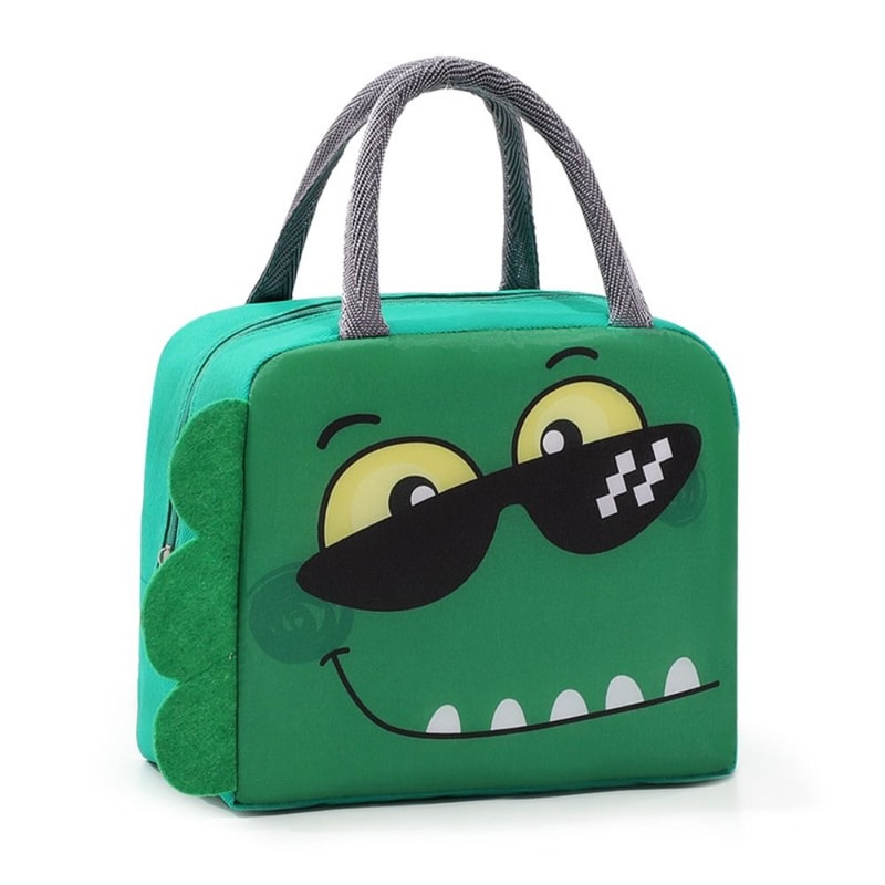 Portable Cartoon Stereoscopic Lunch Bag Thermal Insulated Lunch Box With Oxford Cloth Tote Ideal Fo 11
