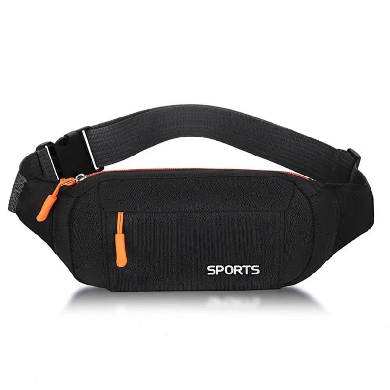 Women Waist Pack Sports Running Waist Bag, Mobile Phone Holder Belt Bag, Waterproof Travel Pouch for Gym Fitness