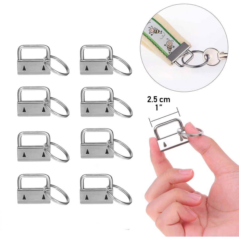 Decorative Keychain Tail Clip Set DIY Hardware Pendant Making Accessories 1