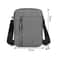 Large Capacity Crossbody Bag for Men, Durable Casual Nylon Waterproof Messenger Bag