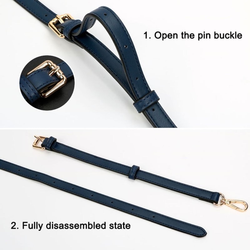Genuine Leather Bag Strap, Handbag Crossbody Strap, Durable Belt Replacement Shoulder Strap