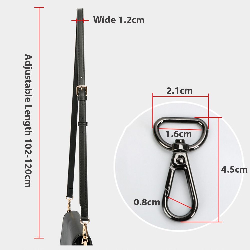 Genuine Leather Bag Strap, Handbag Crossbody Strap, Durable Belt Replacement Shoulder Strap