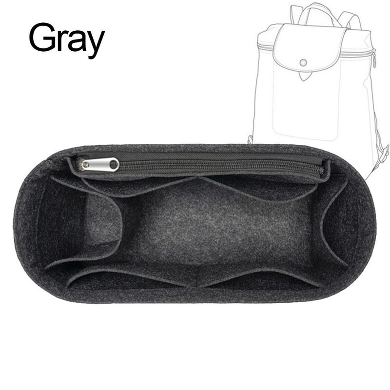 Womens Handbag Backpack Felt Liner Bag For Longchamp Le Pliage Travel Bag Insert Purse Organizer Po 9