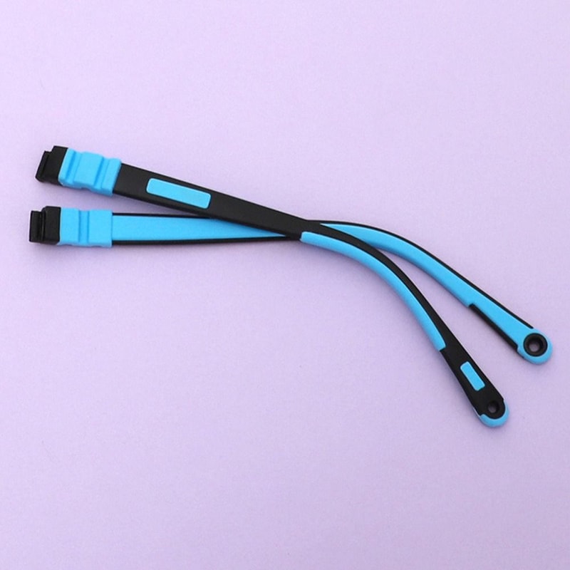 Multi-color Silicone Glasses Legs for Children, Anti-Slip Eyeglasses Arm Replacement Accessories
