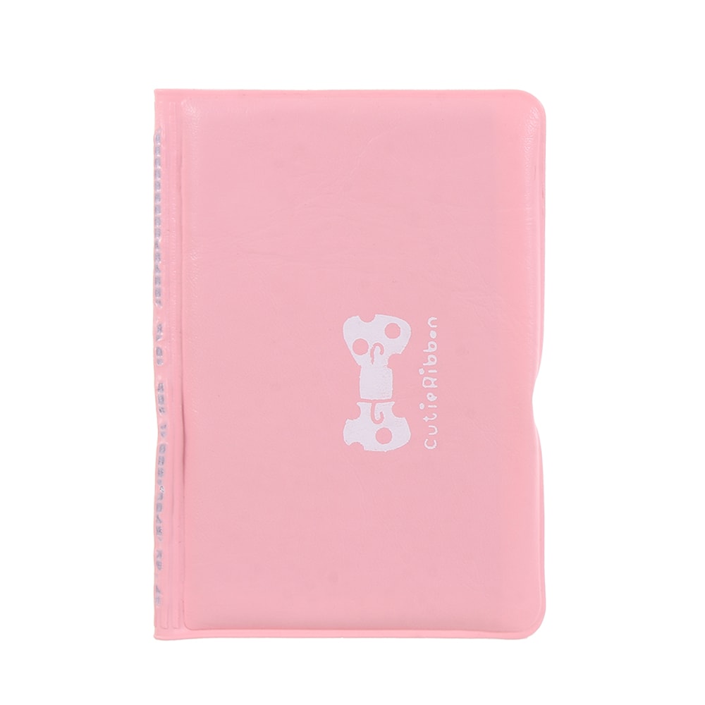 PVC Ladies Card Holder with Bow Knot, Portable Card Bag ID Holder Storage